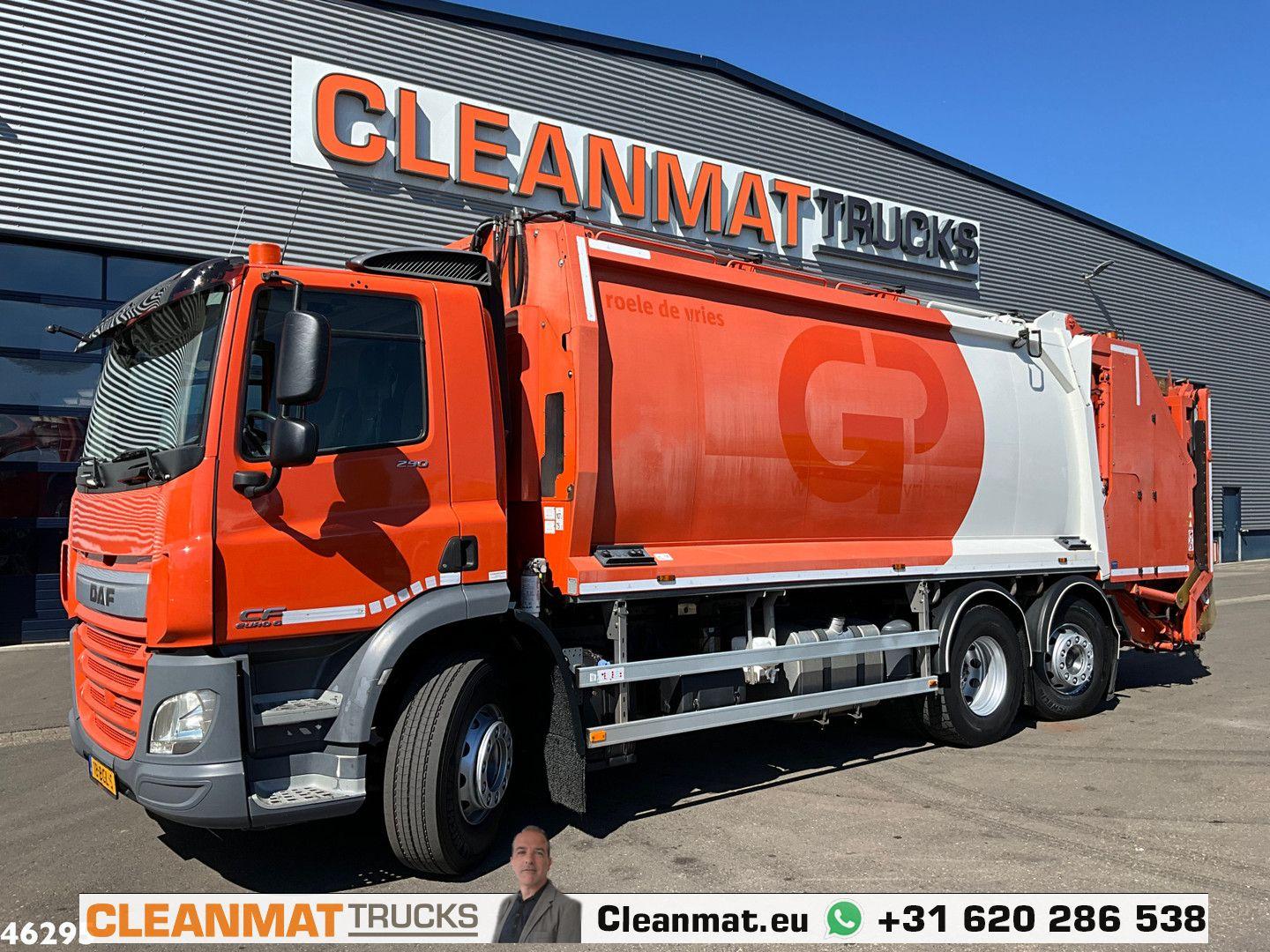 DAF FAN CF 290 Euro 6 Geesink 24m³