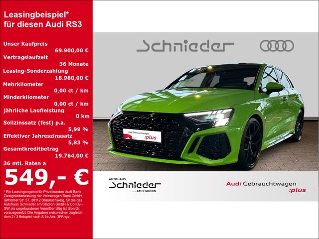 Audi RS3 2.5 TFSI quattro Sportback 400 PS  Matrix B&