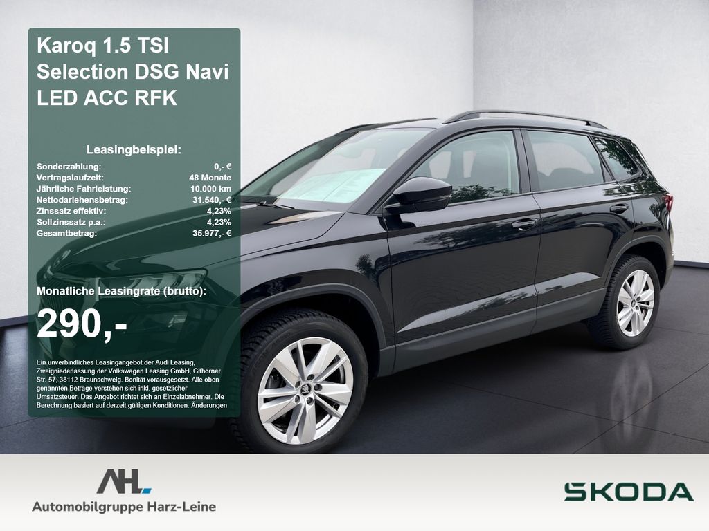 Karoq 1.5 TSI Selection DSG Navi LED ACC RFK