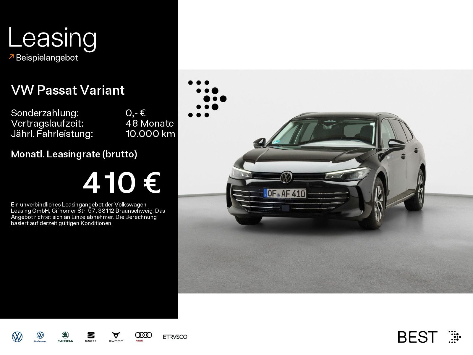 Volkswagen Passat Variant Business 2.0 l TDI 110 kW DSG