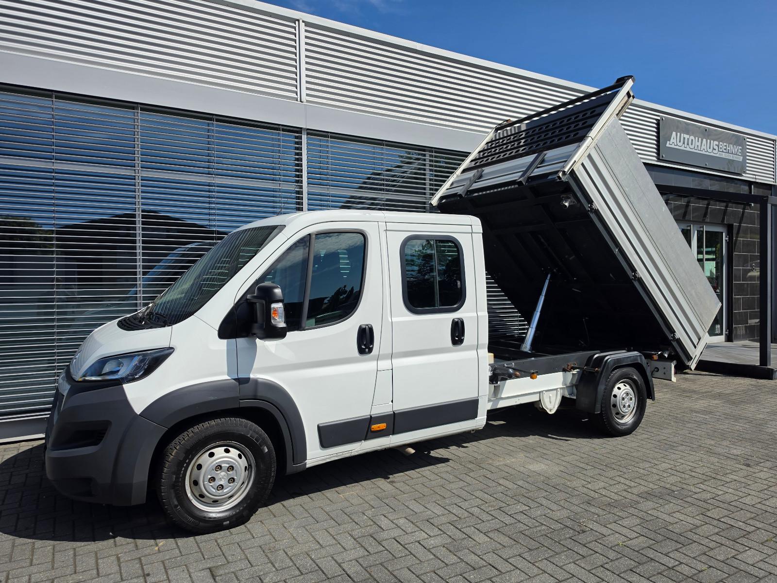 Peugeot Boxer Doka 3 Seiten Kipper L3 78 TKM 1.Hand