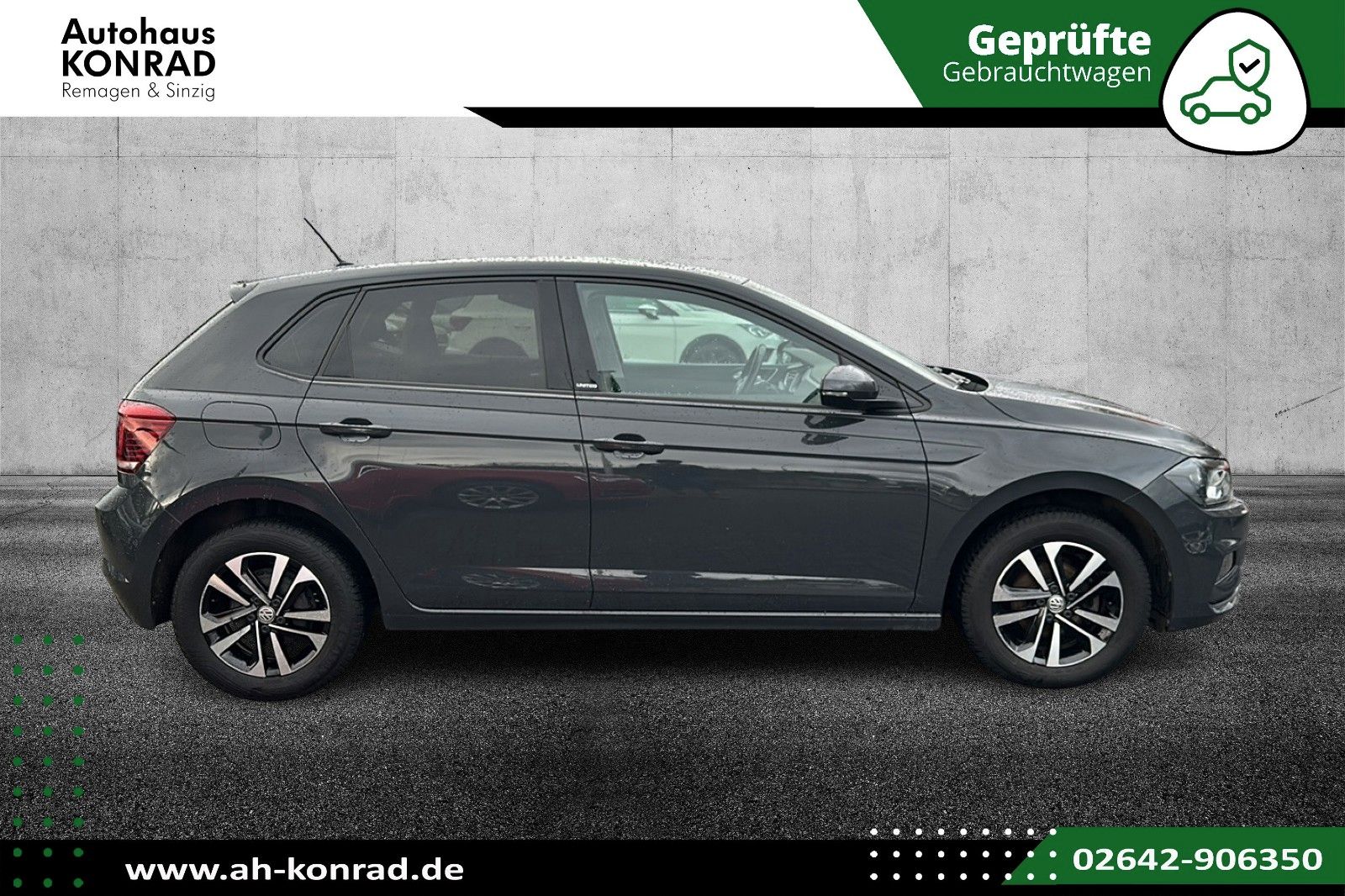 Fahrzeugabbildung Volkswagen Polo VI United 1.0 TSI-APP-APS