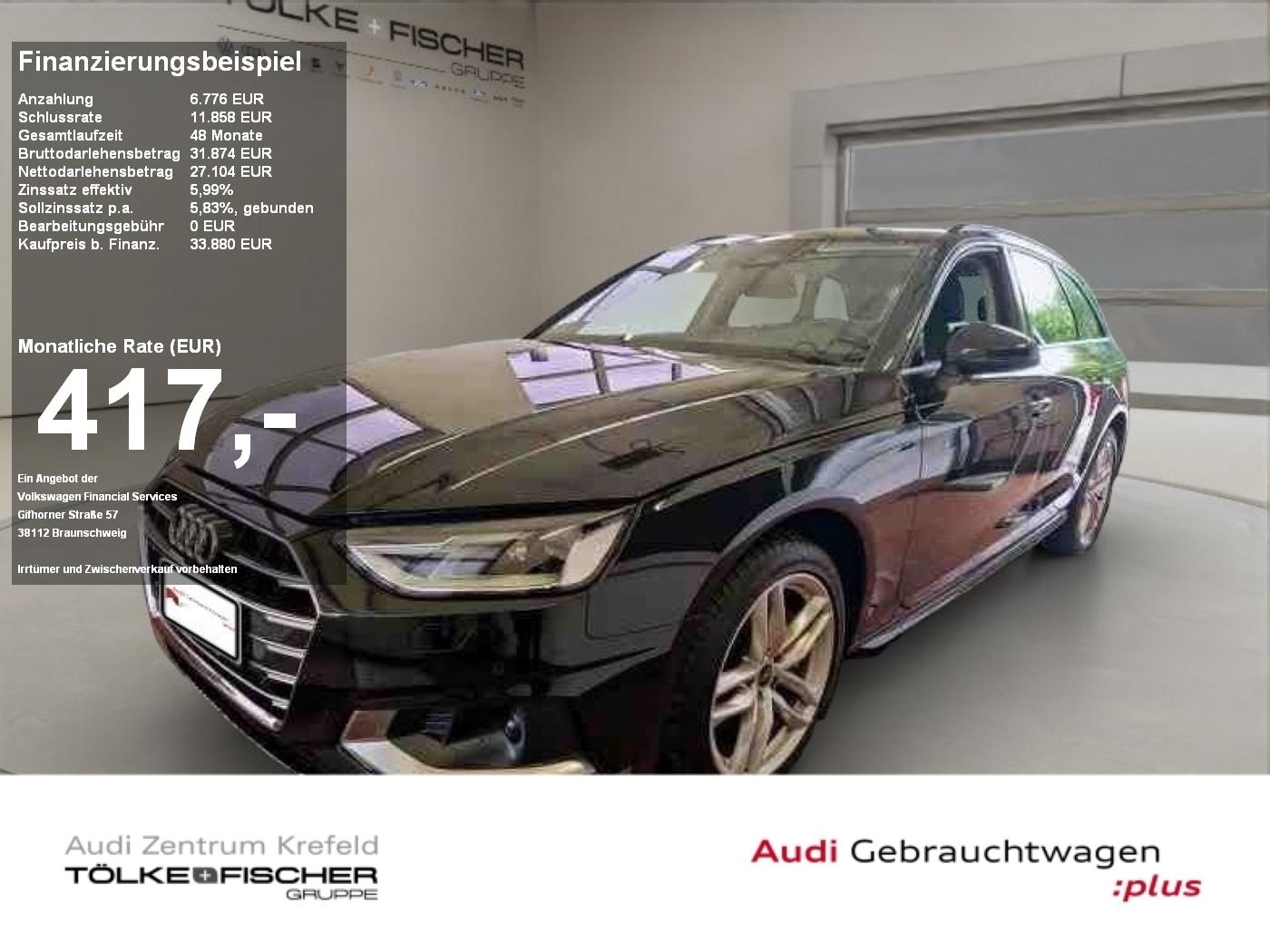 Audi A4 40 2.0 TDI Avant advanced ACC AUT Kam. Navi