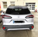 Toyota Corolla Cross 2.0-l-VVT-i Hybrid Teamplayer ... - silberne Toyota Corolla Cross