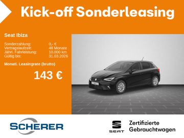 Seat Leasingangebot: Seat Ibiza 1.0 TSI LED NAVI RFK EPH ACC KESSY