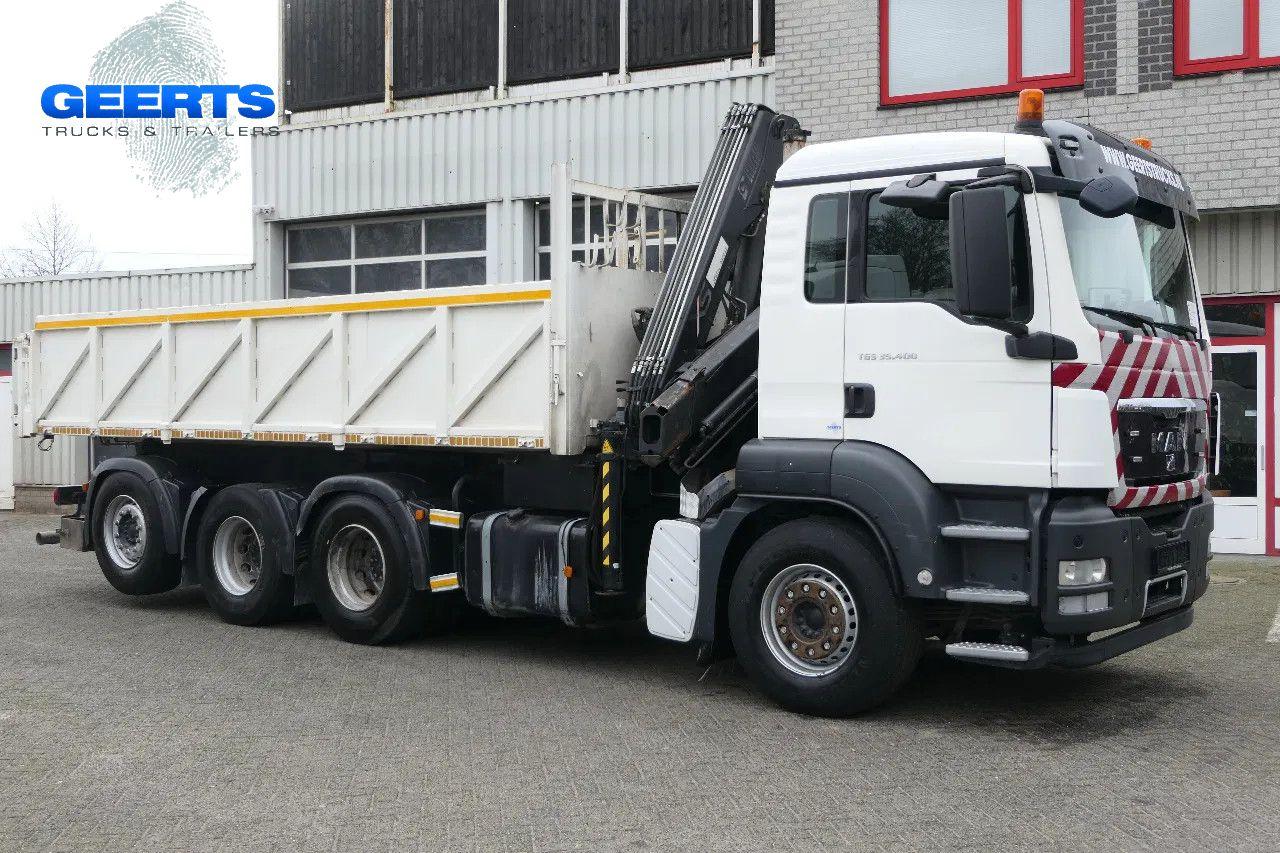 MAN TGS 35.400 | 8X4 | HIAB 144 BS-3 DUO + Remote Co