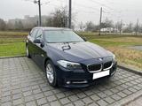 BMW 520d Touring dunkelblau, Ledersitze, Tempomat - BMW 520 in Karlsruhe