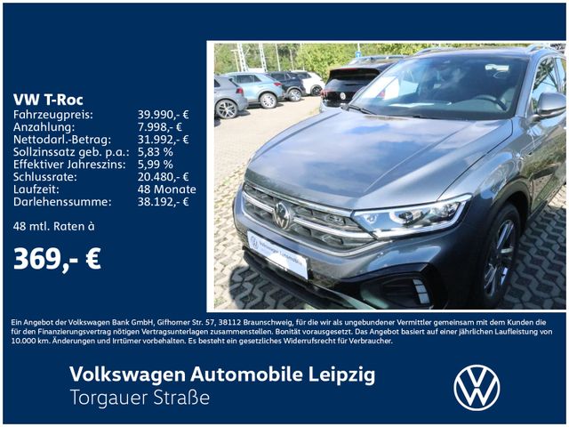 Volkswagen T-Roc R-Line 1.5 l TSI 110 kW DSG*AHK*RFK*NAVI