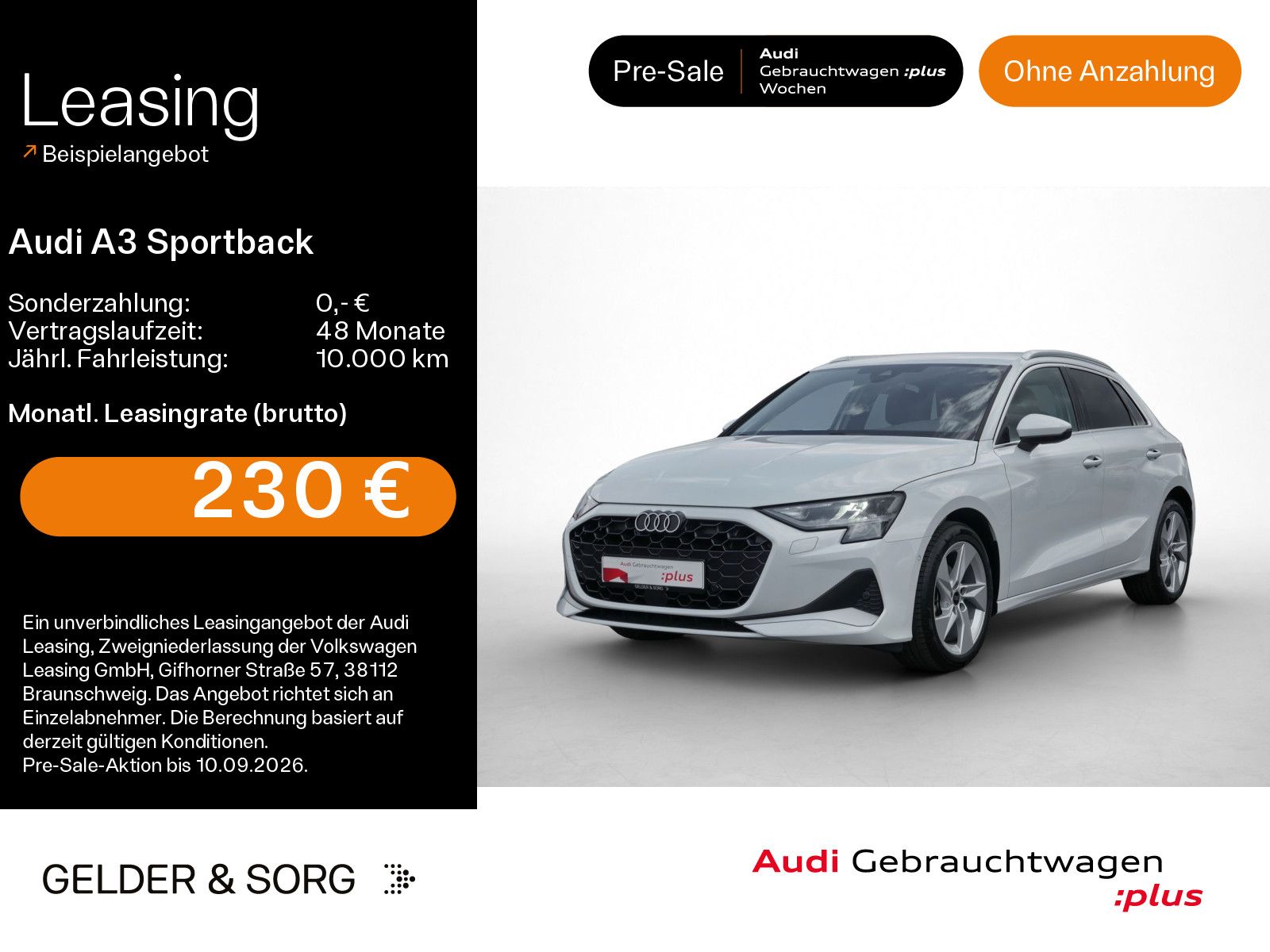 Audi A3 Sportback 35 TFSI advanced LED*Einparkhilfe*