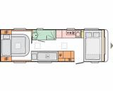Adria Adora 753 UC - Adria Etagenbett Wohnwagen