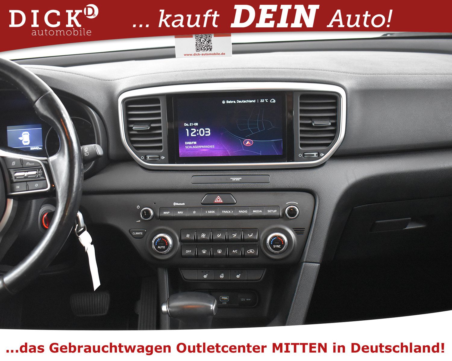 KIA Sportage 1.6d 4WD Vision NAVI+SHZ+KAMER+TEMP+DAB - Image 14