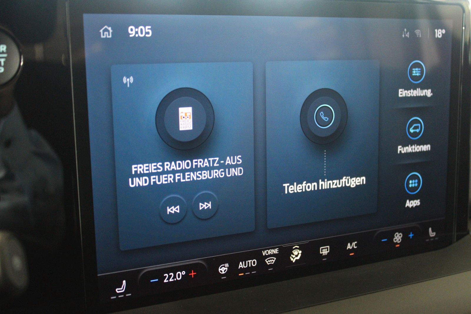 Fahrzeugabbildung Ford Tourneo Courier BEV TREND FahrerAss2 + WinterPak