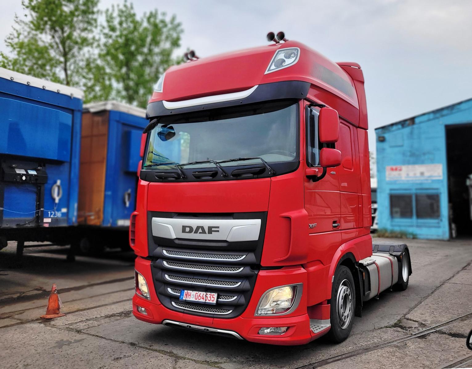DAF XF 480 Super Space Cab, Retarder, Deutsches Fah.