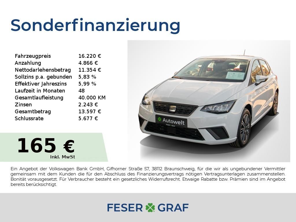 SEAT Ibiza 1.0 TSI Style PDZ/SHZ