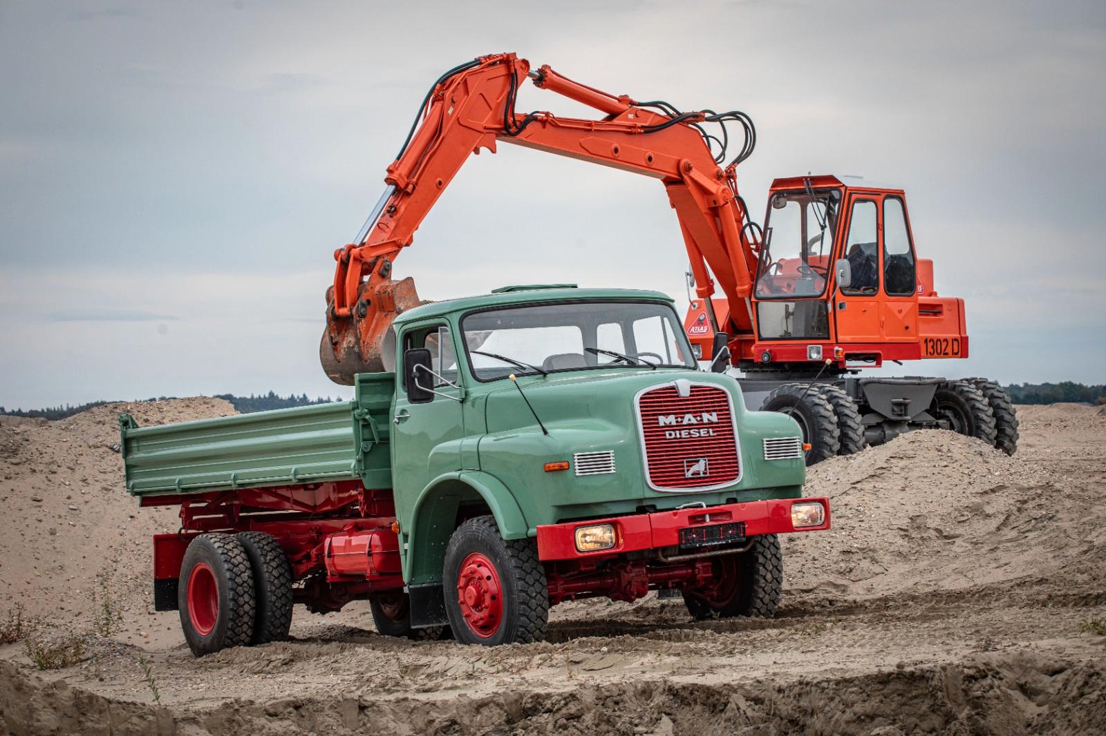 MAN 15.168 HAK, Meiller-Kipper