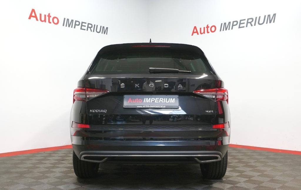 Skoda Kodiaq 2022 г. Чёрный, пробег 53320 км