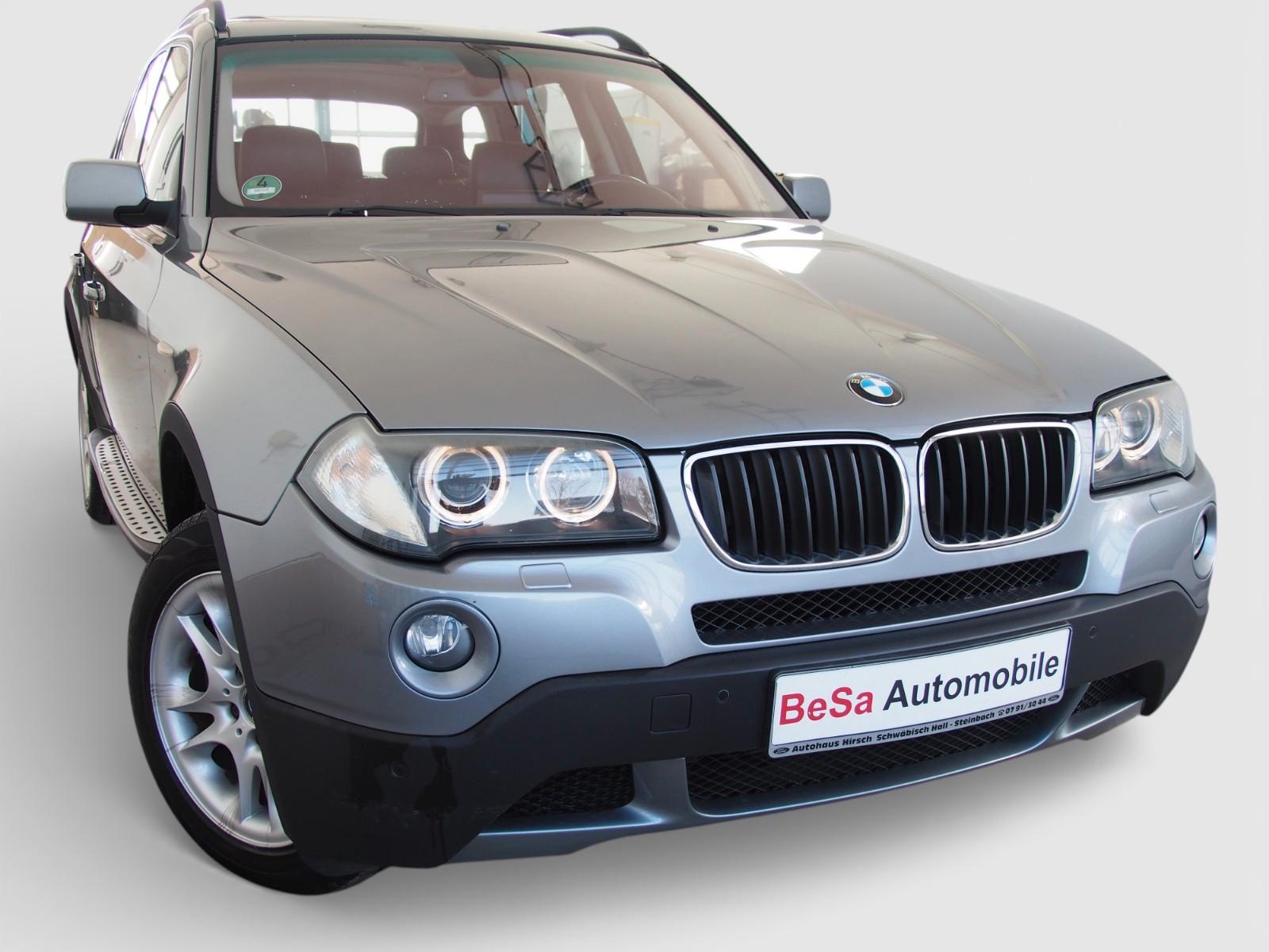 BMW X3 2.0d SHZ Leder Xenon AHK TÜV 10.27
