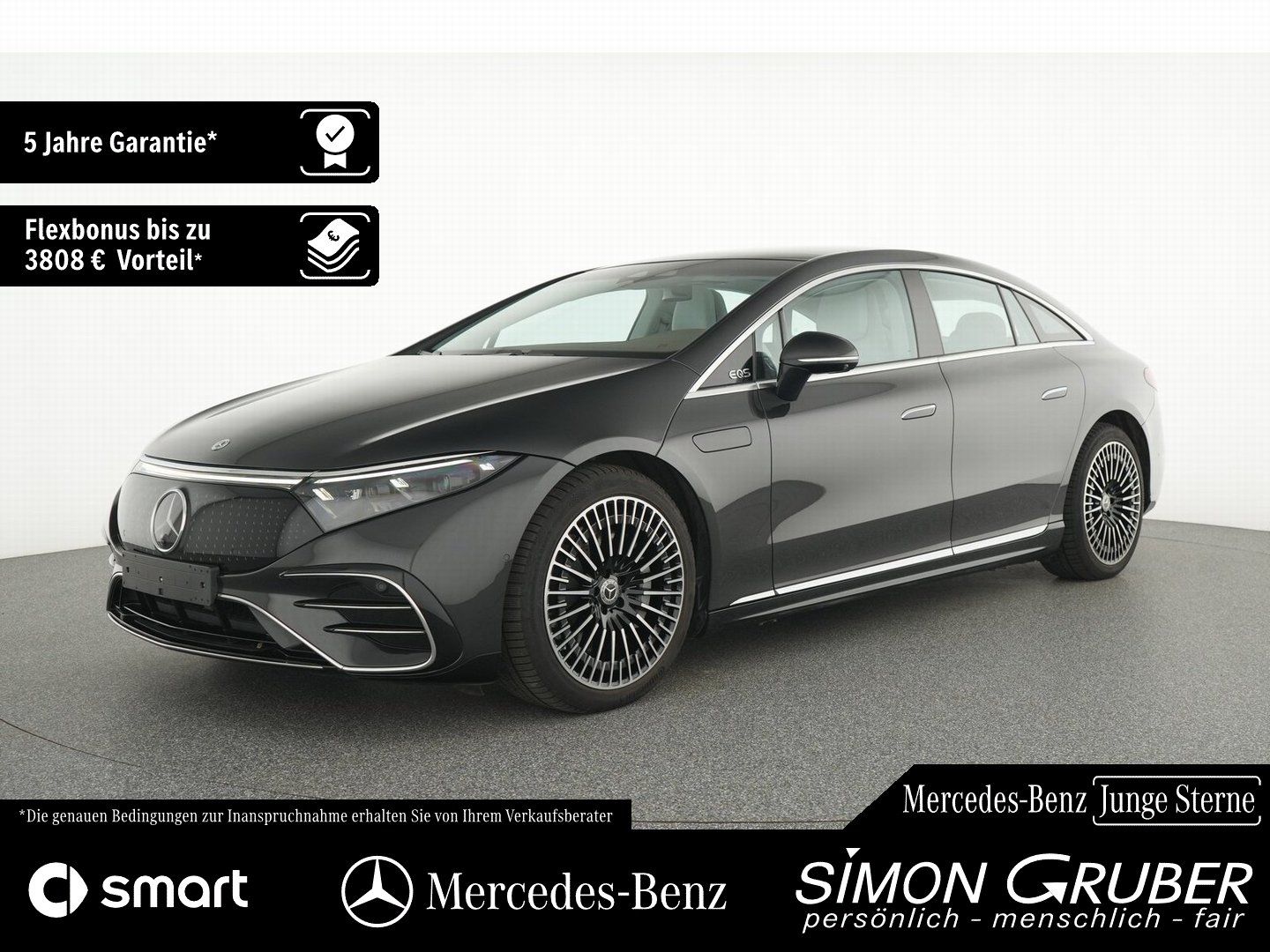 Fahrzeugabbildung Mercedes-Benz EQS 450+ AMG Pano Hyperscreen Burm Mod 25 118kw