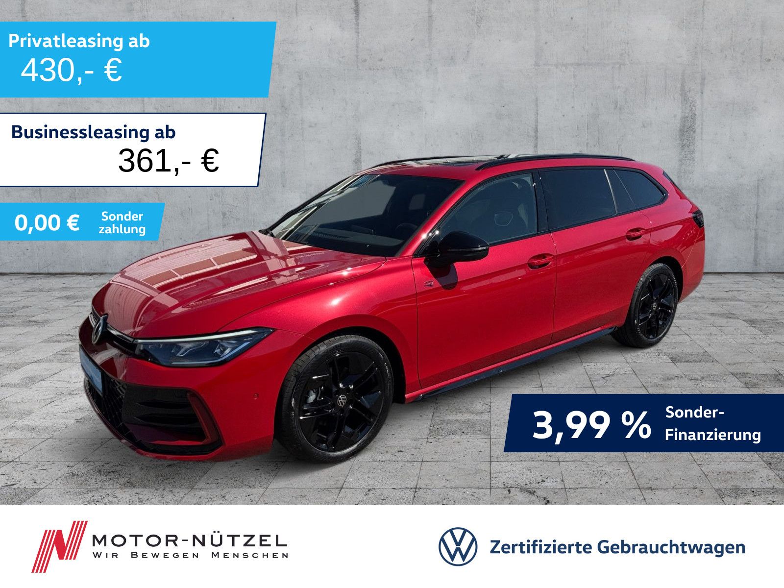 Volkswagen Passat Variant 2.0 TDI DSG R-LINE 5JG+AHK+PANO