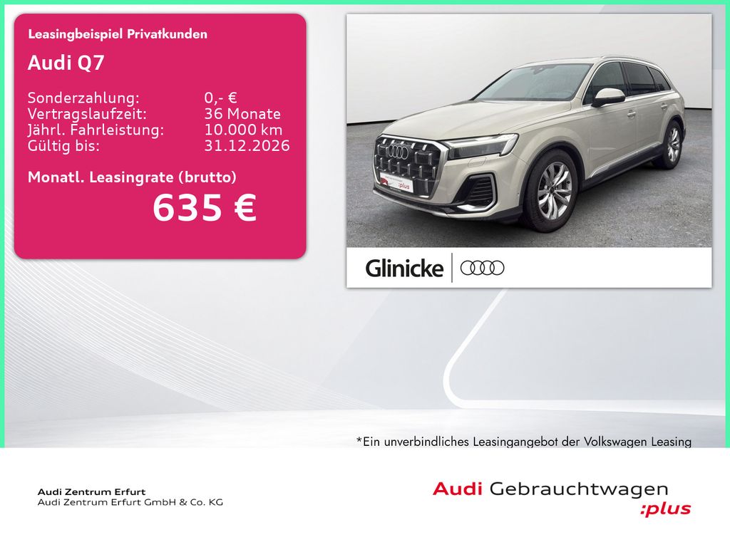 Audi Q7 55 TFSI quattro tiptronic S-Line Matrix Stand