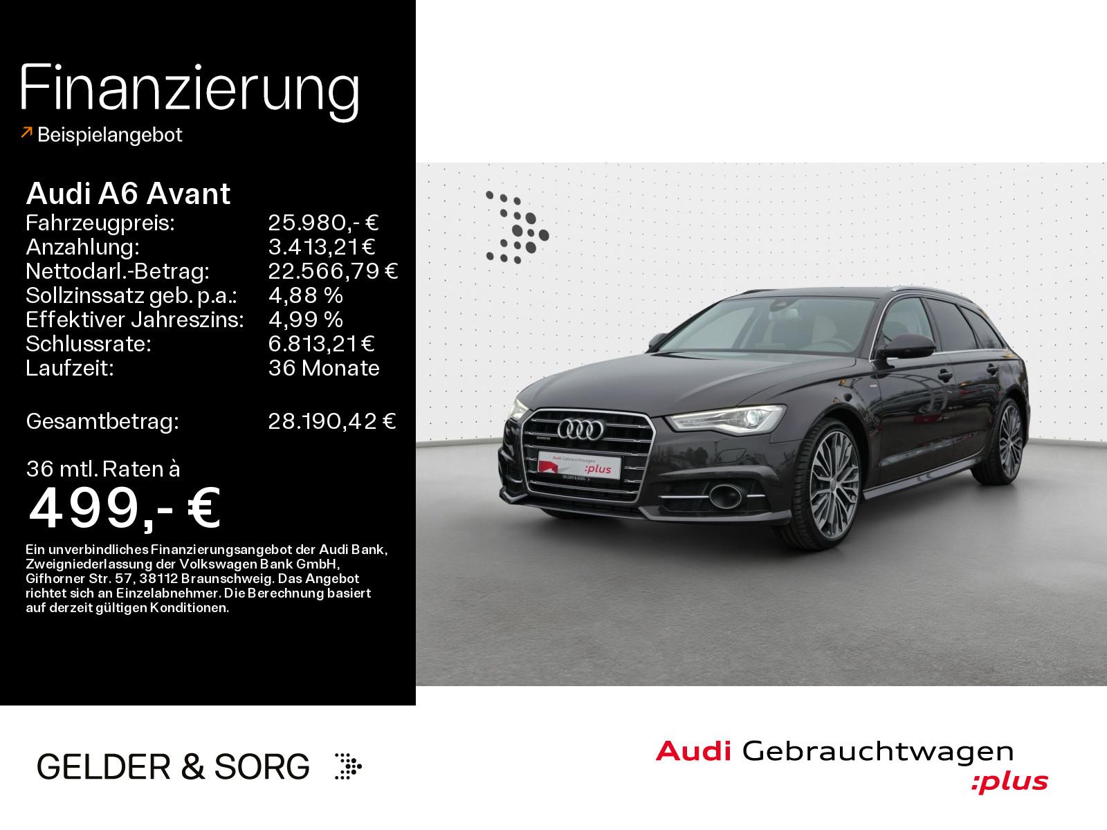Audi A6 Avant 3.0 TDI quattro S line 20Z*Bose*AHK*Nav