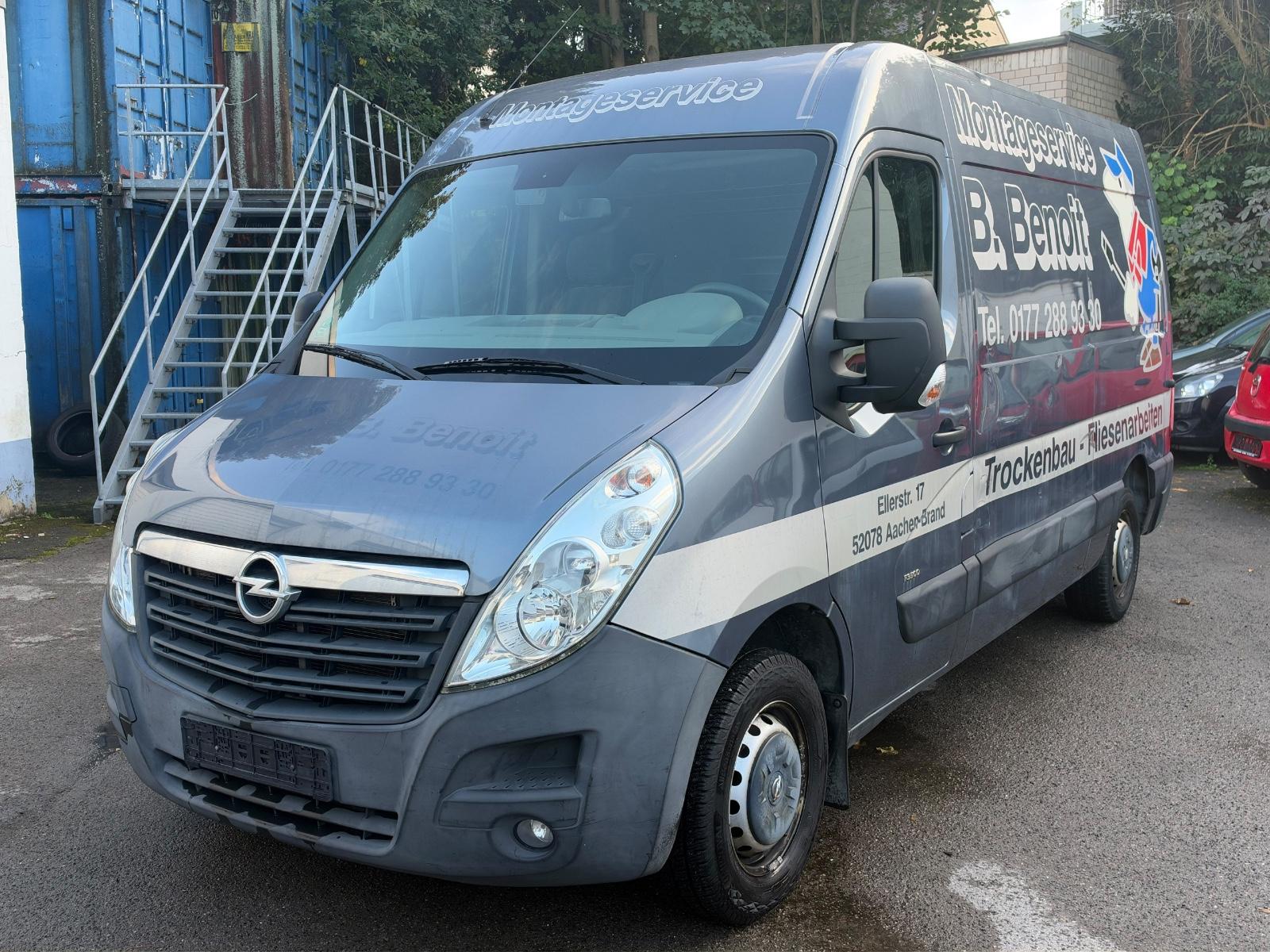 Opel Movano B Kast L2H2, Klima, 3 Sitzer