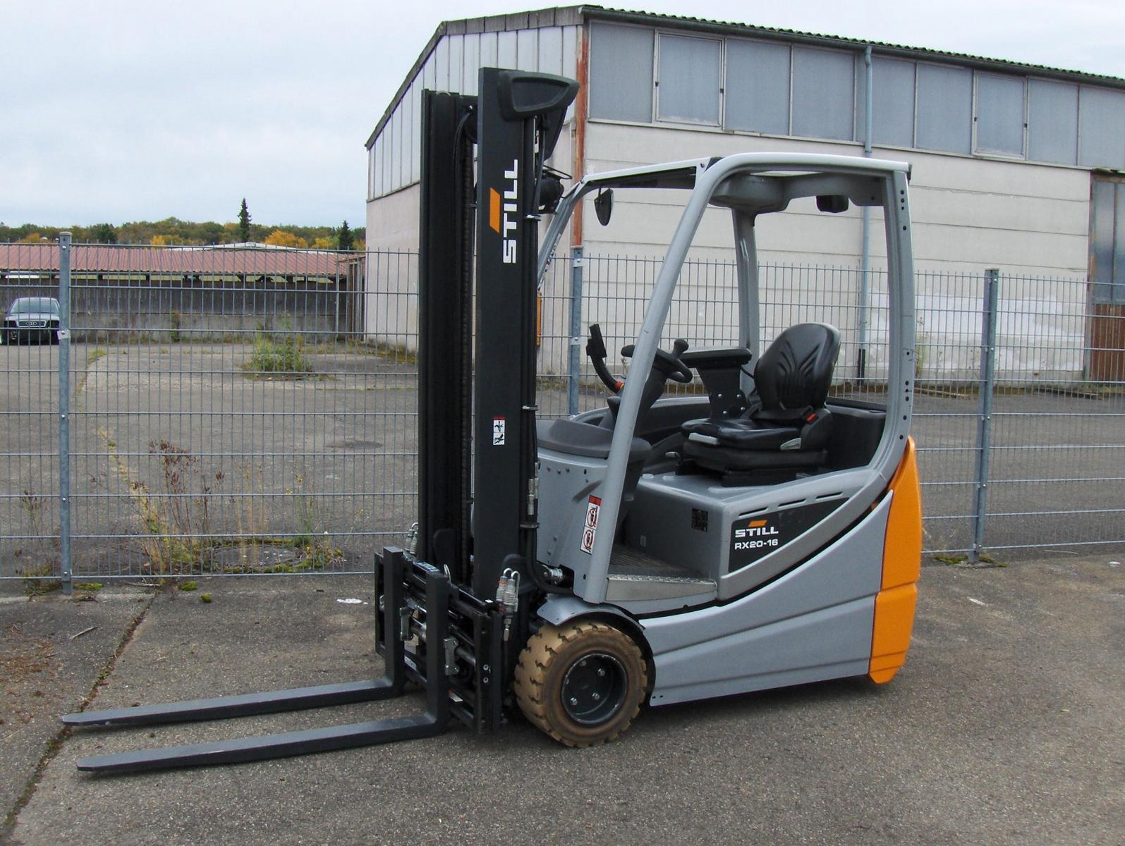 Still RX 20-16 Elektrostapler,Zinkenverstellgerät