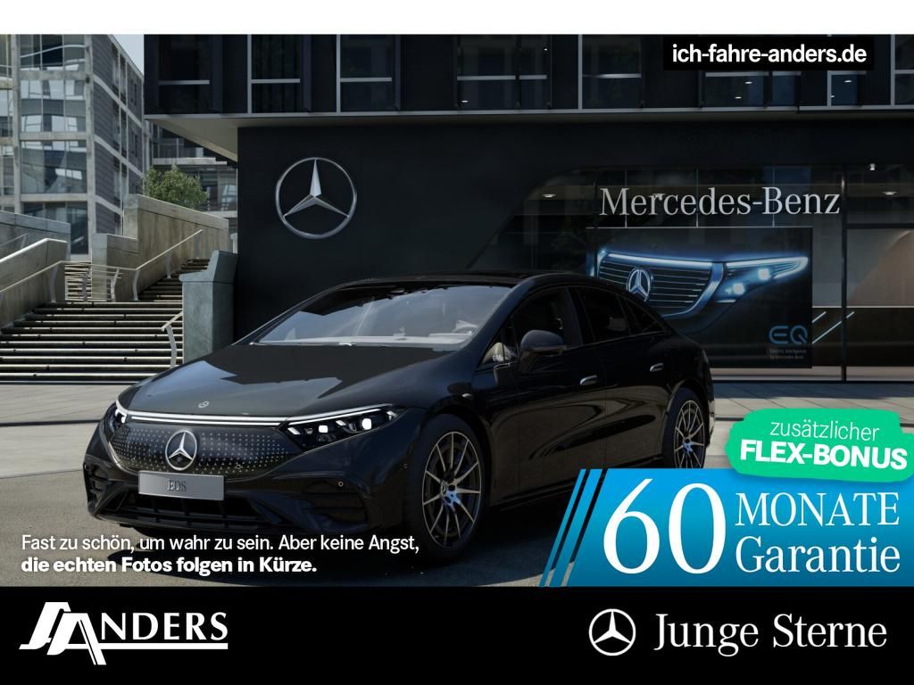 Mercedes-Benz EQS 450 + AMG+Sitzklima+Pano+AHK+Burm+AIRMATIC+