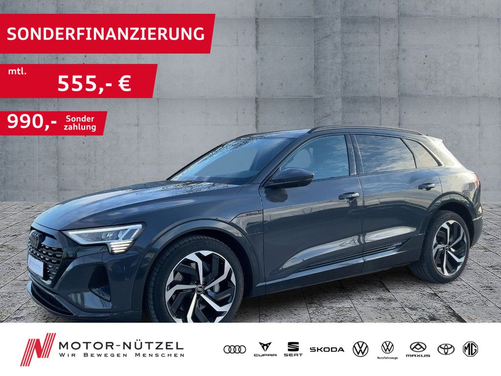 Audi Q8 e-tron 55 QU S-LINE INT MATRIX+NAVI+AIR+21"