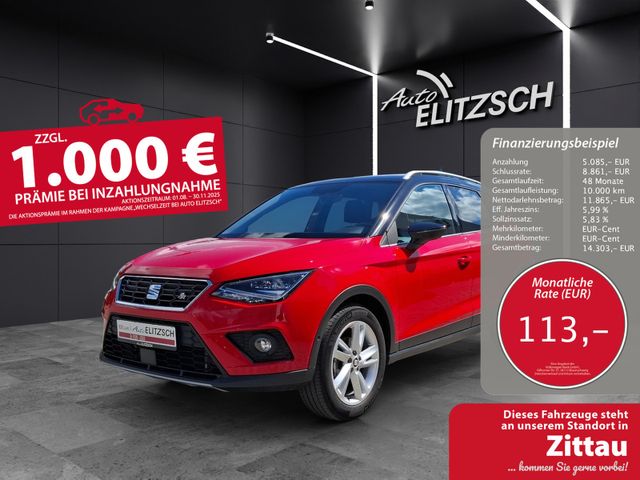 SEAT Arona TSI FR-Line Beats LED AHK Navi GRA RFK SH