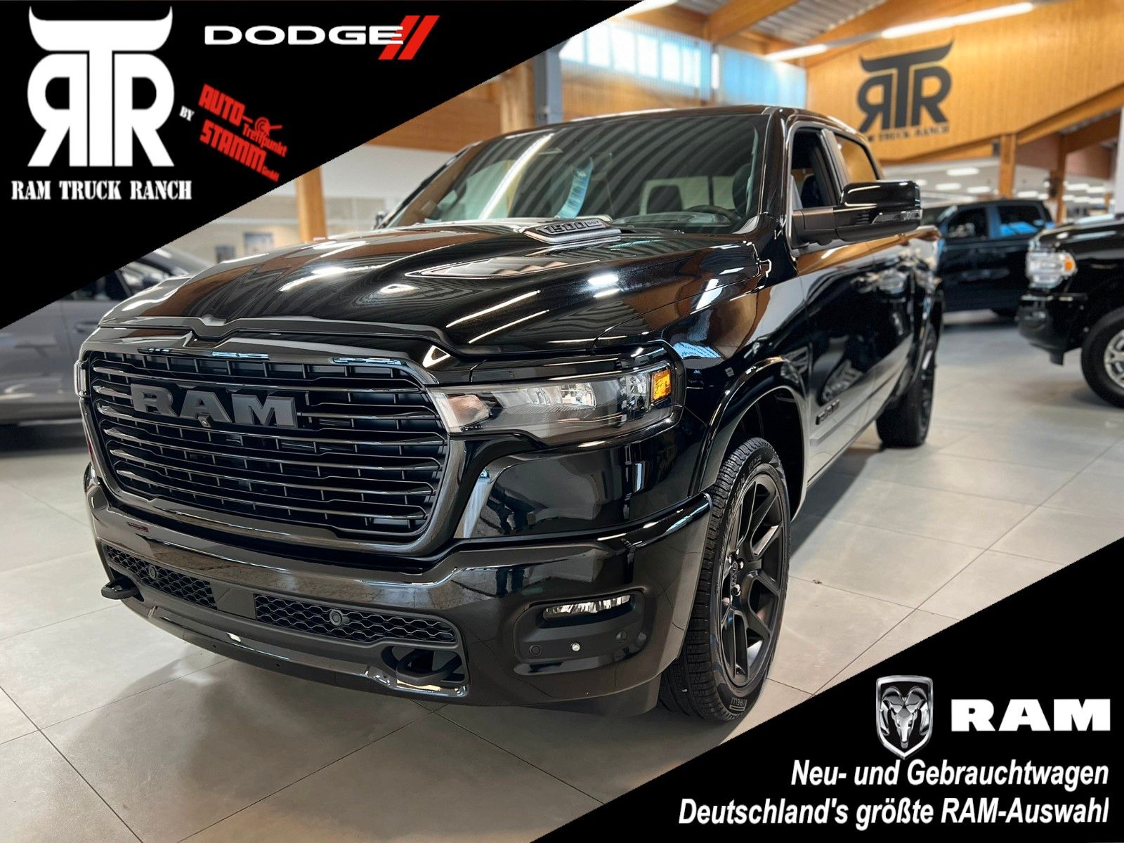 Fahrzeugabbildung Dodge RAM 1500 Laramie Night Premium, LUFT*AKTION*