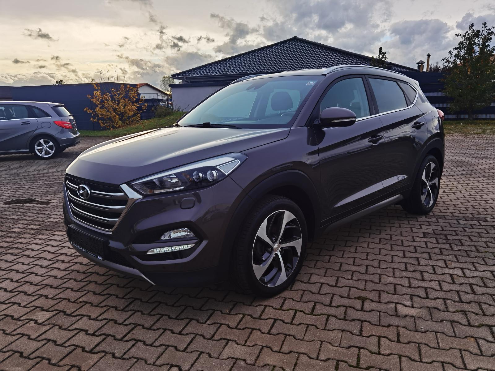 Hyundai Tucson Klimaaut./LED/Navi/AHK/Alu/19Zoll/4xSitzh