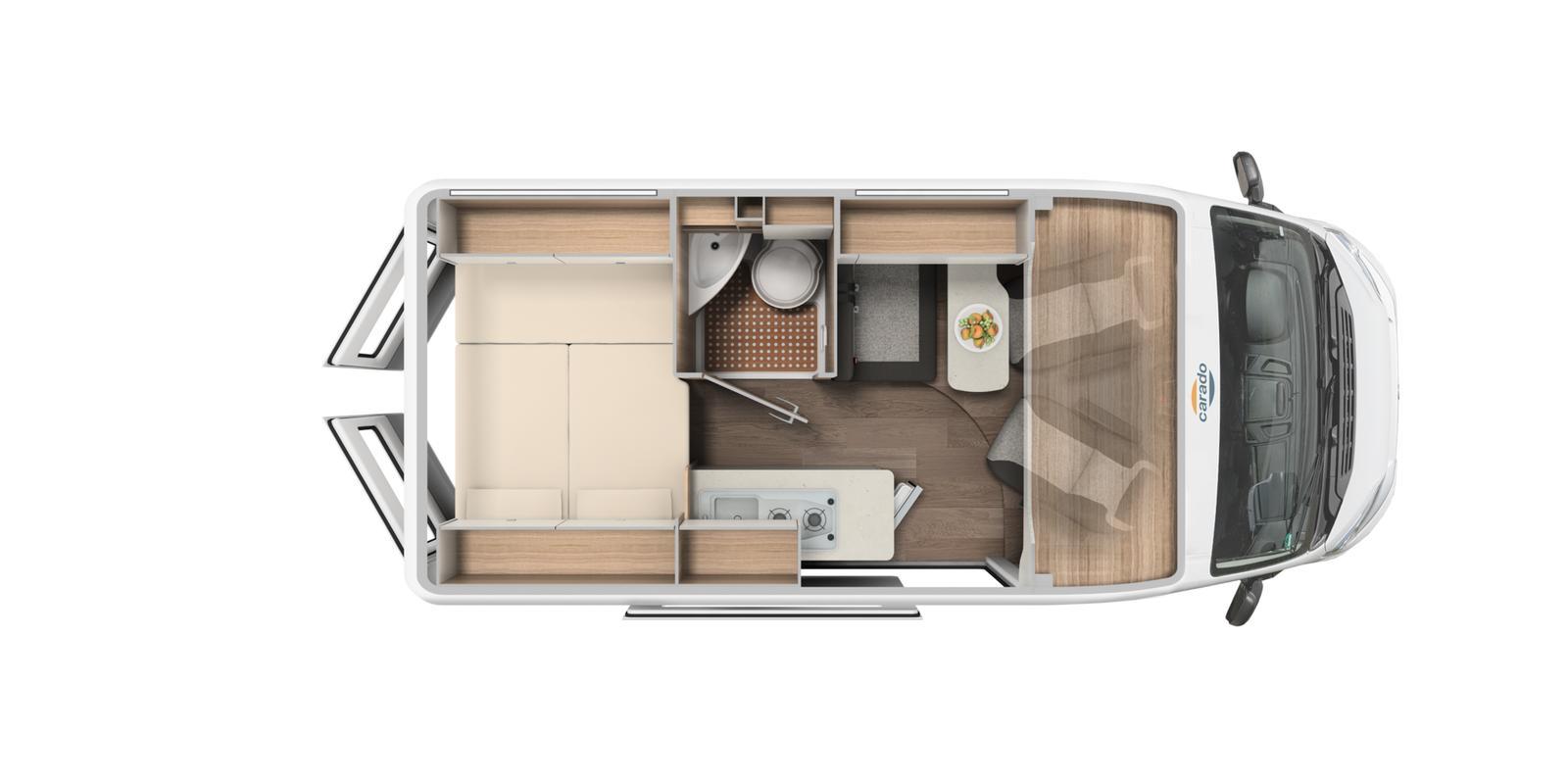 Carado CV 540 PRO | MARKISE | DIESELTANK 90 LITER
