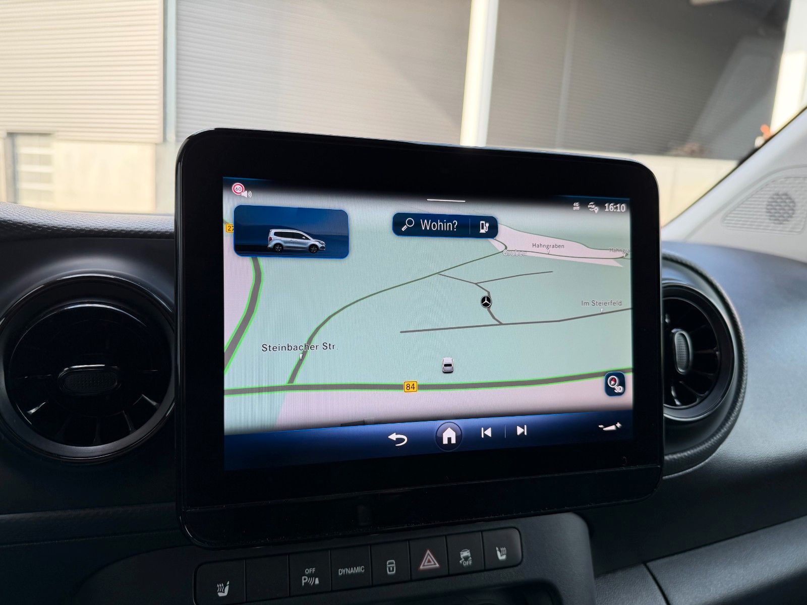 Fahrzeugabbildung Mercedes-Benz eCitan Klimaautomatik Kamera MBUX Navi