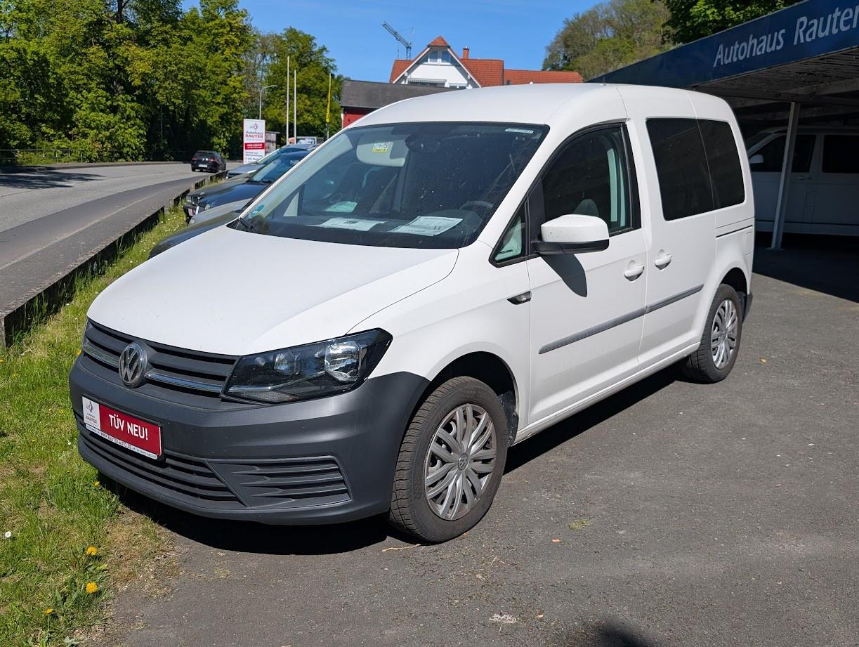 Volkswagen Caddy PKW 2.0 TDI Klima NAVI 5 Sitze PDC 2.Hd