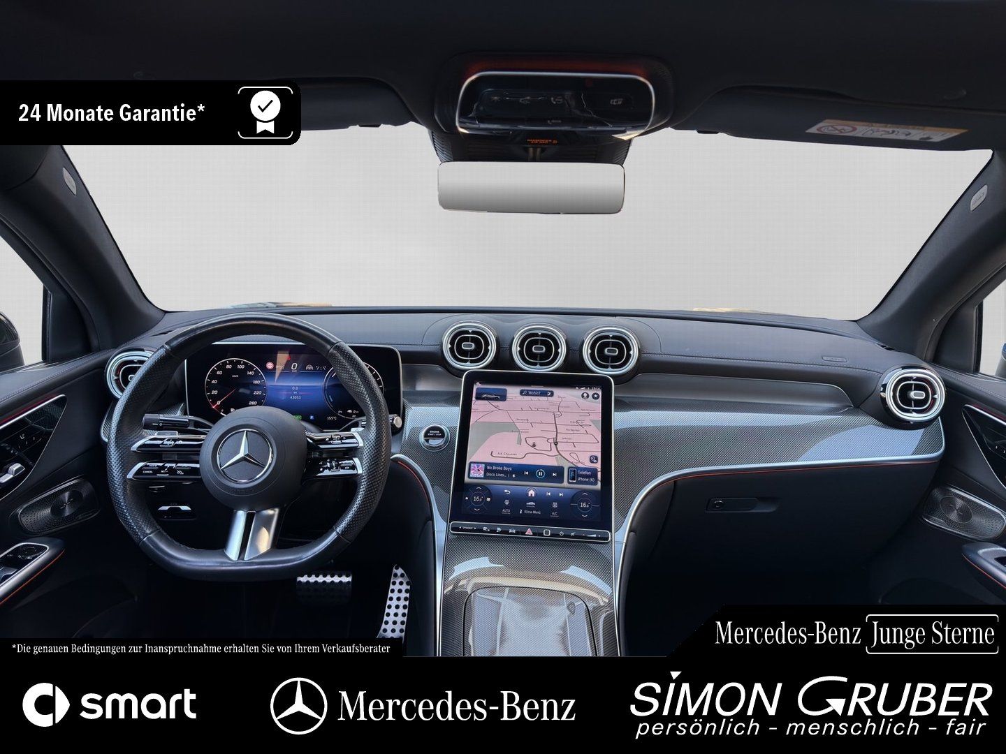 Fahrzeugabbildung Mercedes-Benz GLC 400 e 4M AMG Coupé Pano Leder Burm 360 DigiL