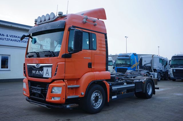 MAN TGS 26.500 Abroller HIAB XR72 Navi LGS