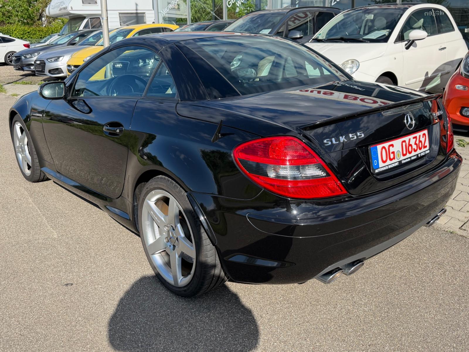 Mercedes-Benz SLK 55 AMG Roadster 360ch - 1 ère main - Navi - Sièges chauffants - Pneus été