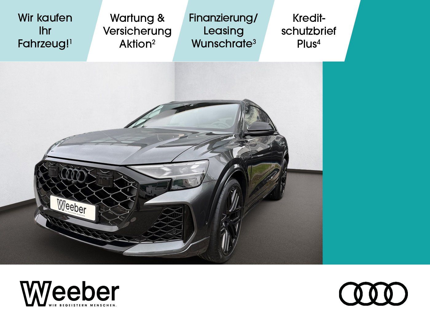 Audi RSQ8 SUV Quattro Tiptronic HeadUp Panodach AHK