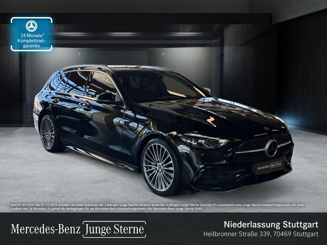 Mercedes-Benz C 300 d T AMG/LED/AHK/Fahrass/360/Distr/Sound