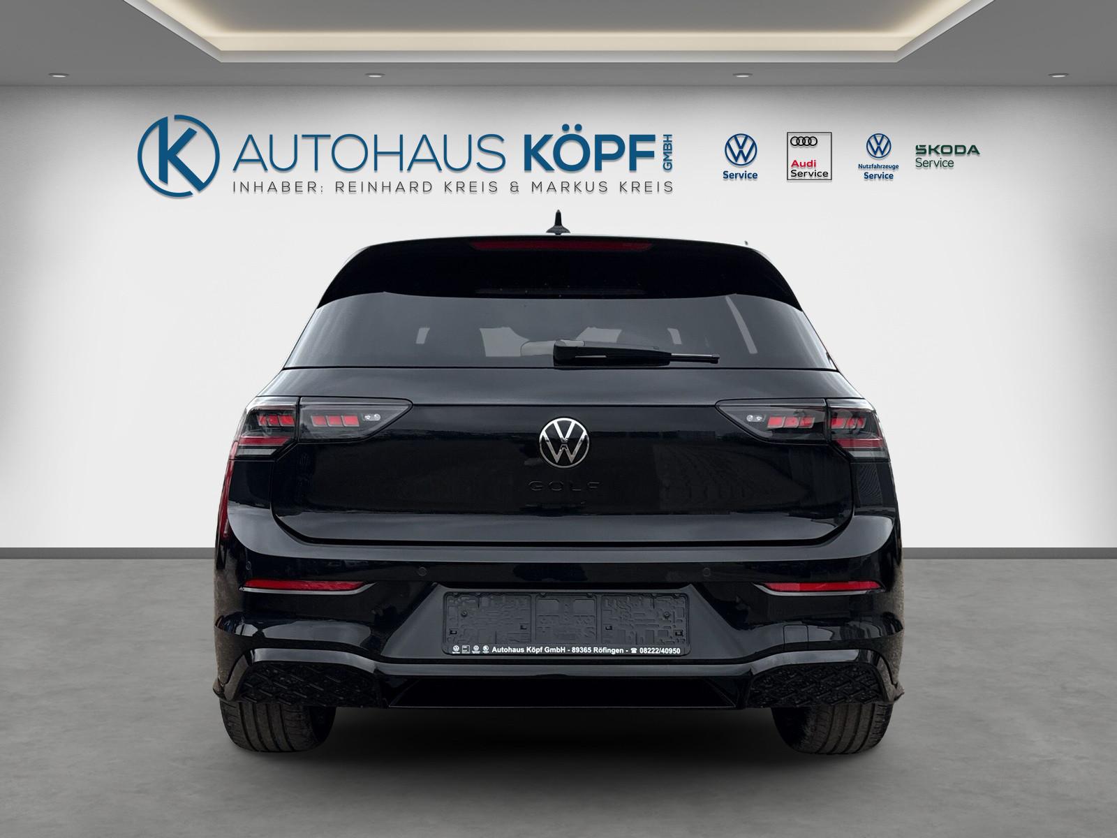 Volkswagen Golf 1.5 eTSI DSG R-Line AHK Matrix Black Style, миниатюра 4