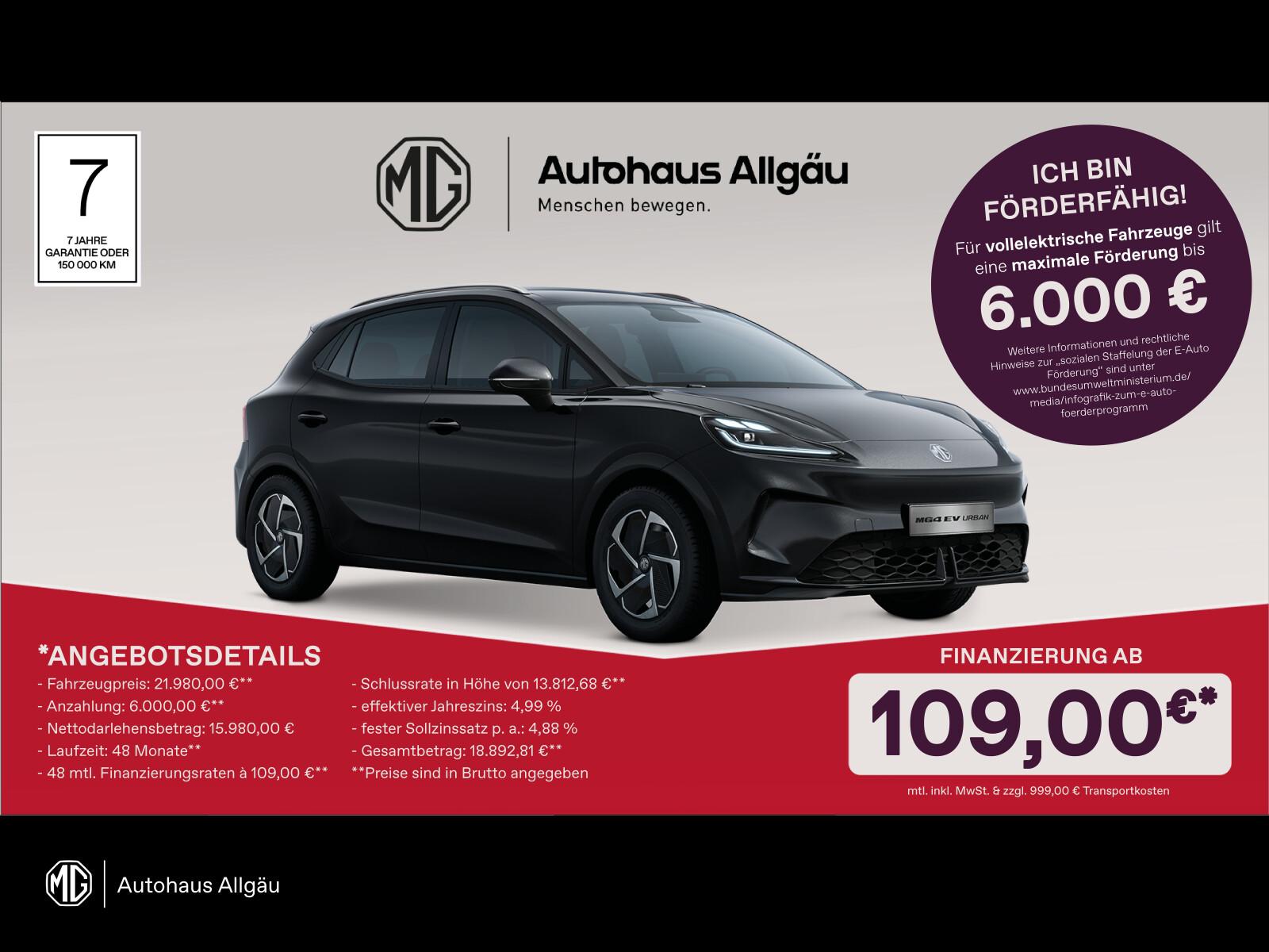 MG4 Urban 54kWh Comfort 54kWh Comfort NEUES MODE