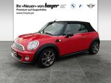 MINI One Cabrio Chili Klimaaut. PDC - rote MINI One Cabrio