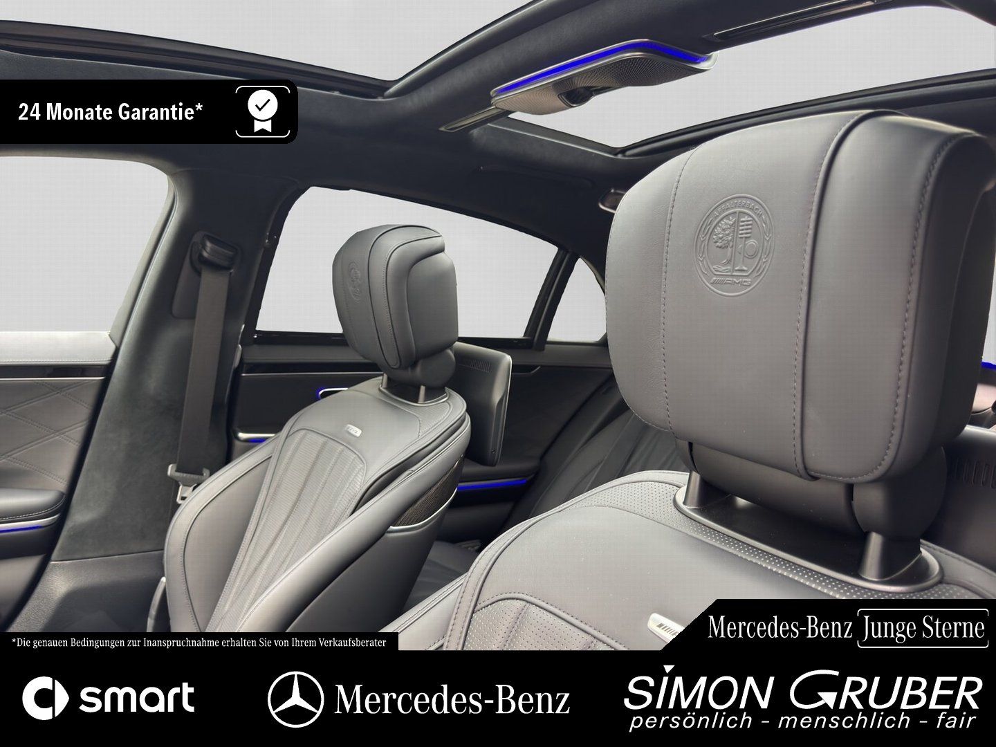 Fahrzeugabbildung Mercedes-Benz S 63 e Perfo L Chauffeur Carbon Burm4D Fondent.