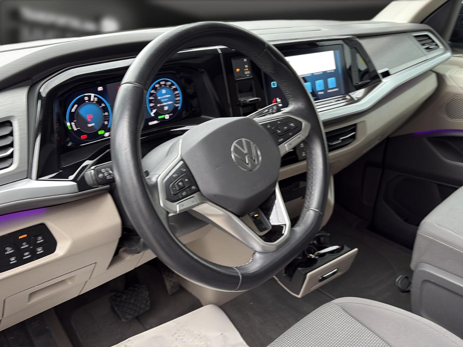 VOLKSWAGEN T7 MULTIVAN LIFE EHYBRID 218 CH BVA - 1ERE MAIN - HAYON ÉLECTRIQUE - TOIT PANORAMIQUE - VOLANT EN CUIR