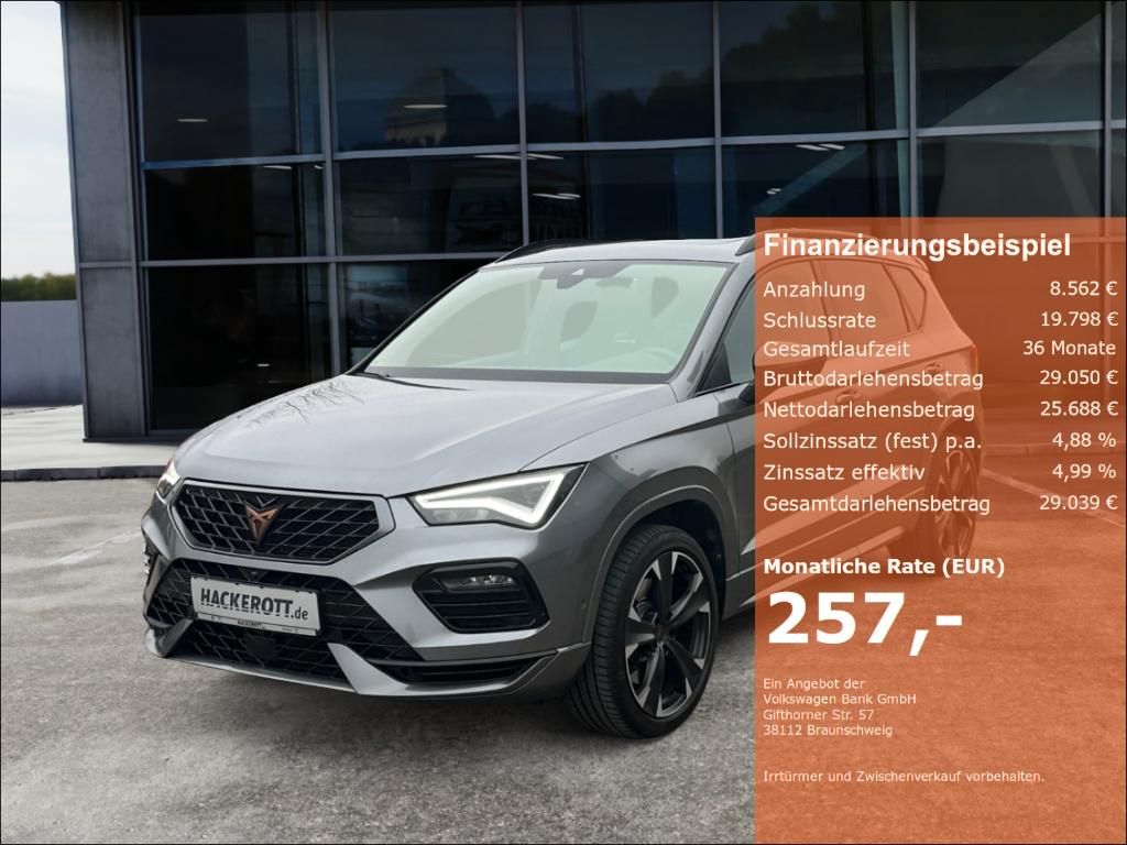 Cupra Ateca 4Drive 2.0 TSI 7-GANG DSG AHK Panorama ele