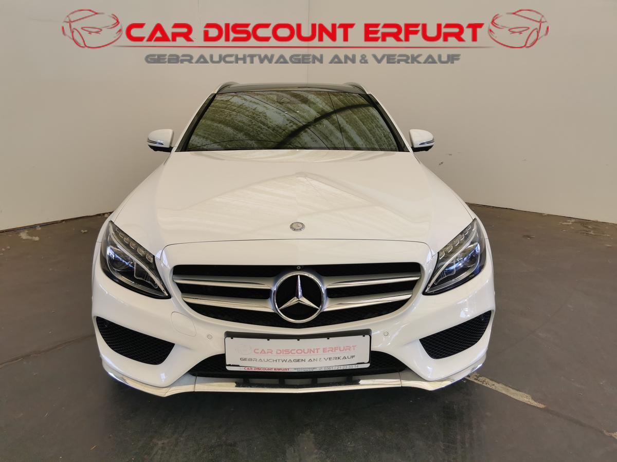 Mercedes-Benz C 220 d T AMG Line 4Matic-Panodach-Standheizung-