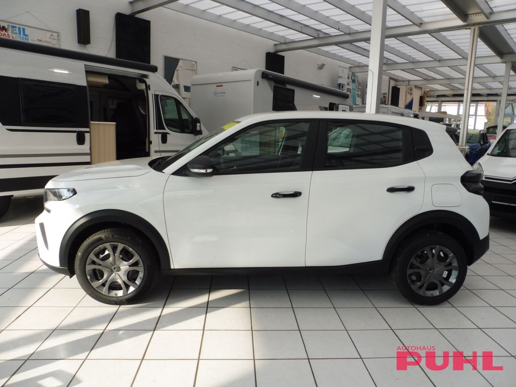 Citroën, C3 Turbo 100 YOU Spurhalteass. Verkehrszeichener
