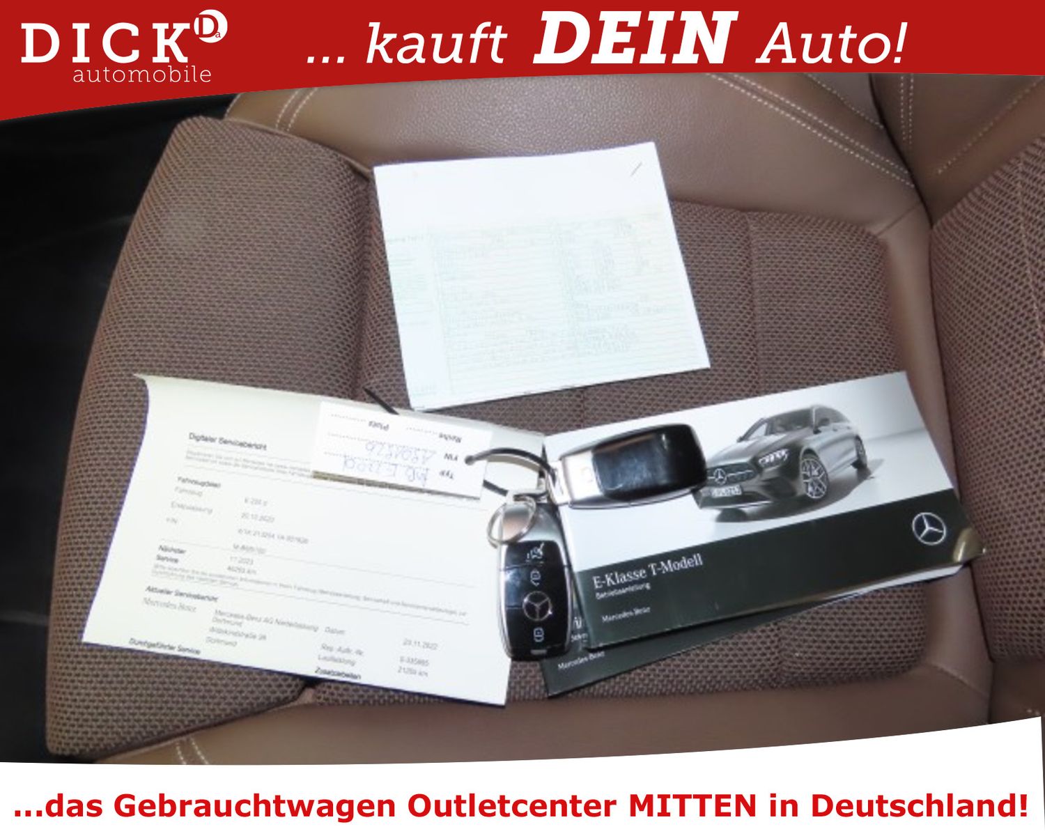 Fahrzeugabbildung Mercedes-Benz E 220d T 9G LED/NAVI+/VIRTUAL/DAB/SHZ/RFK/8Fa