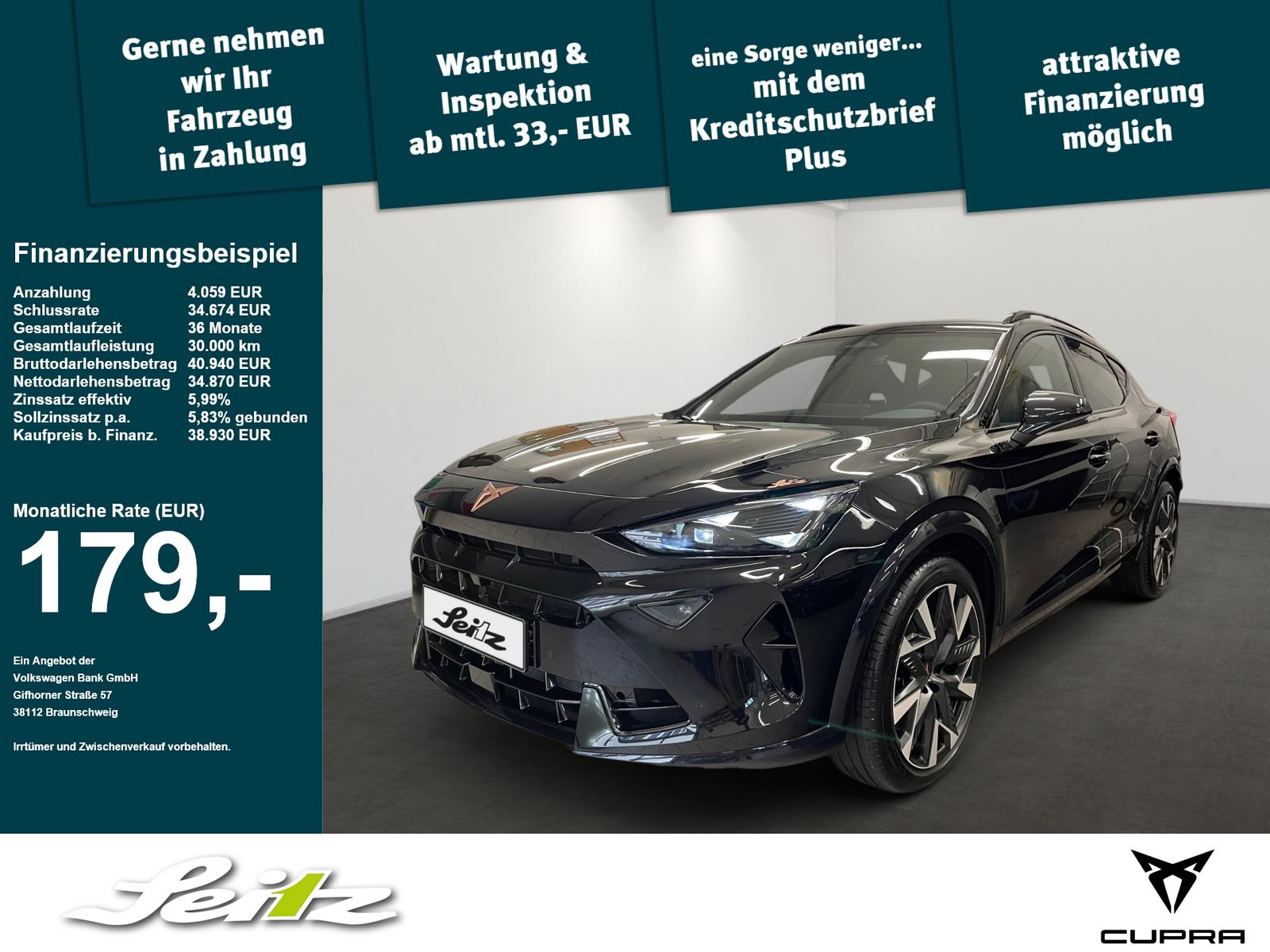 Cupra Formentor 2.0 TSI 4Drive VZ *AHK*SENNHEISER*KAME